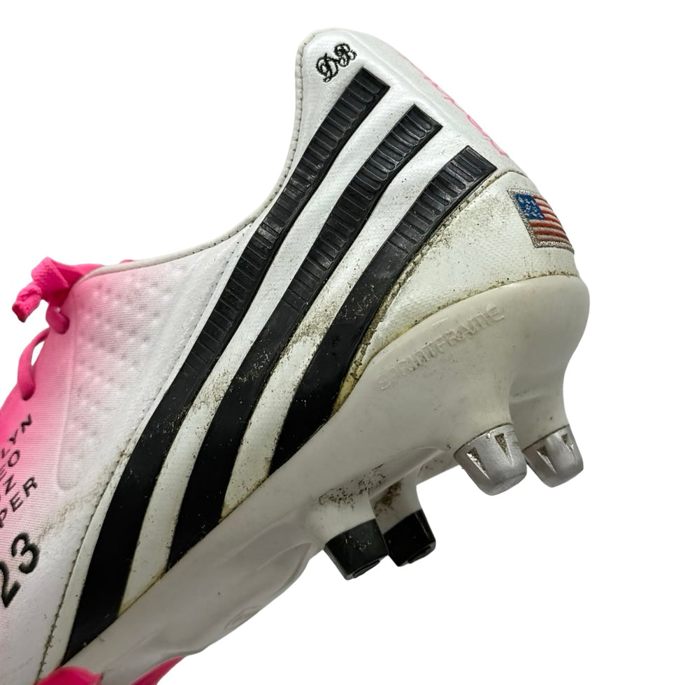 Adidas Predator LZ DB Special Edition Usada por Sir David Beckham e Fotocombinada - 2012/13