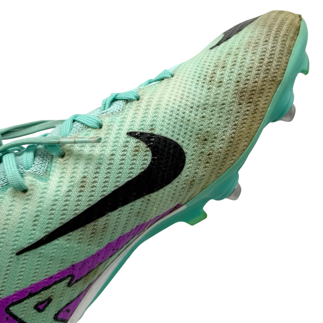 Jérémy Doku Match Worn, 2 Goals & 4 Assists, Photo-Matched Nike Mercurial Vapor 15 Elite - 2023/24 4-In-A-Row Season, PL Assist Record