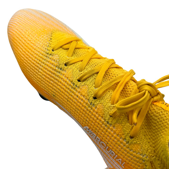 Riyad Mahrez Match Worn, 1 Goal & 2 Assists Nike Mercurial Superfly 7 Elite - 2020/21