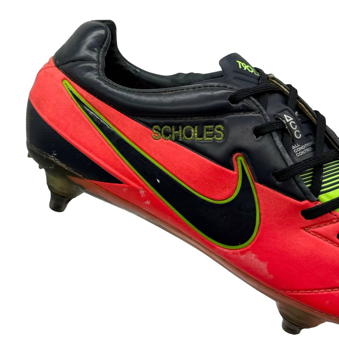 Paul Scholes | Match Worn | Photo-Matched | 2012/13 | 1 Assist | Nike T90 Laser IV