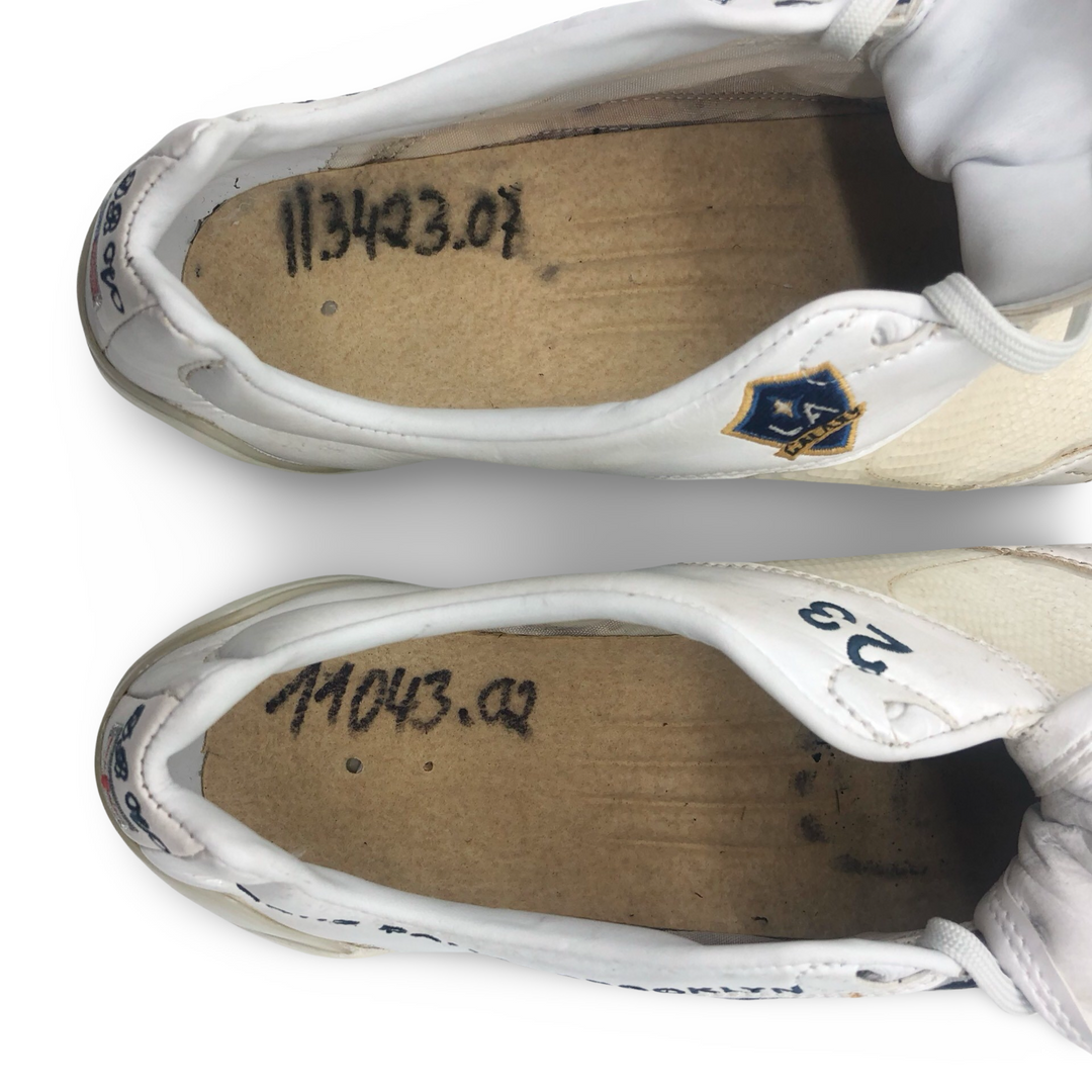 David Beckham Match Worn, Photo-Matched, Signed Adidas Predator X DB Special Edition - 2009/10