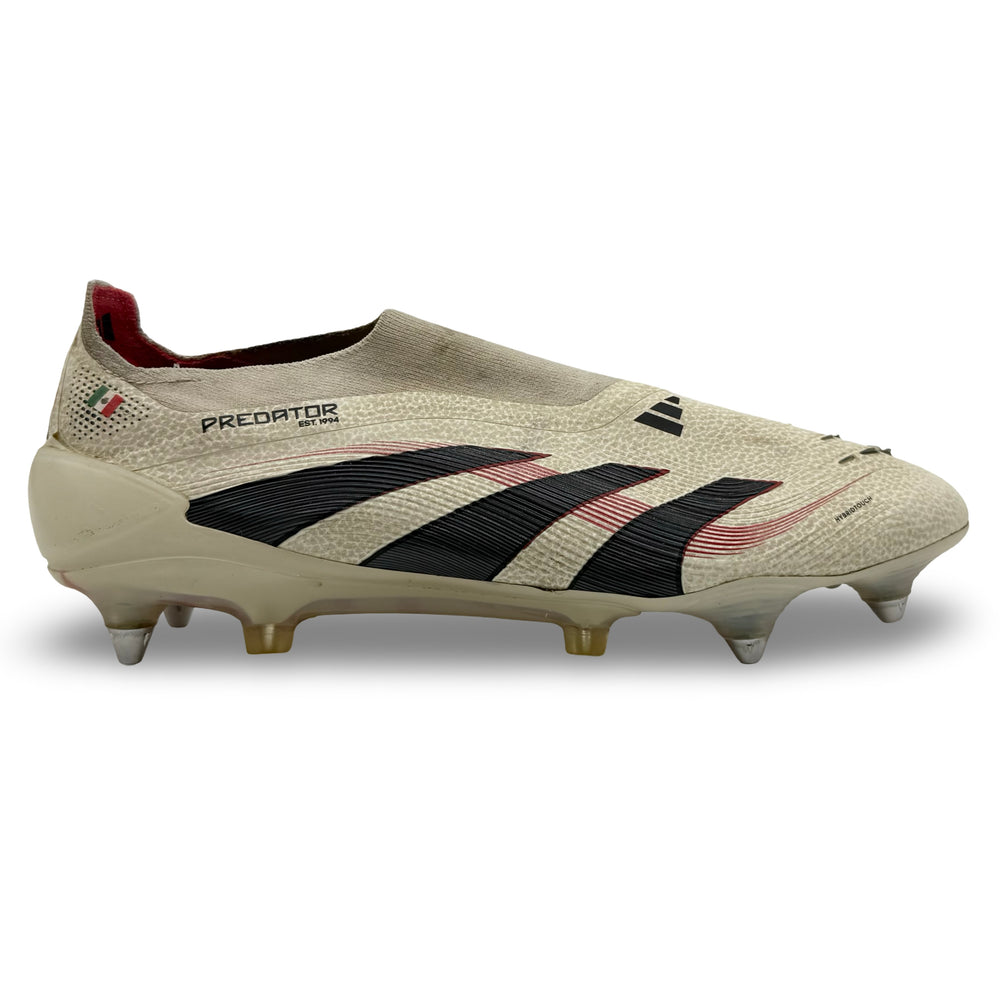 Adidas Predator Elite Laceless de Edson Álvarez, usadas en partidos y fotocombinadas - 2024/25