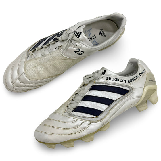 Sir David Beckham Match Worn, Photo-Matched, Hand Signed Adidas Predator X DB Special Edition - 2009/10