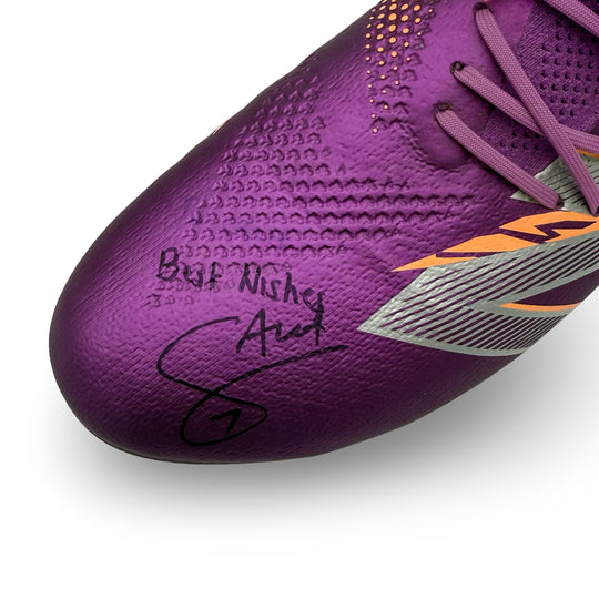 Bukayo Saka Match Worn, Photo-Matched, Dual Signed New Balance Furon V8 Elite - 2024/25