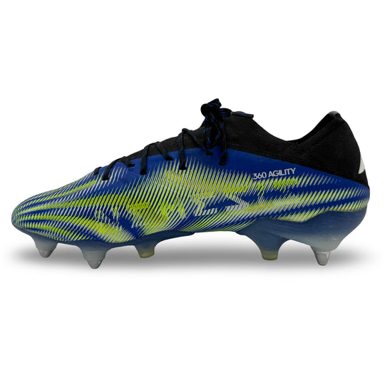 Serge Gnabry Match Worn, 2 Goals & 4 Assists, Dual Signed Adidas Nemeziz.1 - 2020/21