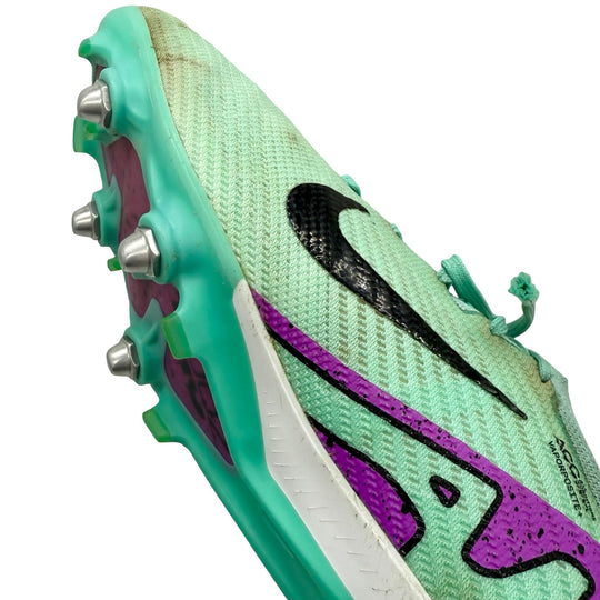 Jérémy Doku Match Worn, 2 Goals & 4 Assists, Photo-Matched Nike Mercurial Vapor 15 Elite - 2023/24 4-In-A-Row Season, PL Assist Record