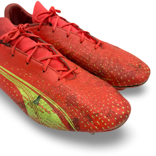 Harry Maguire Match Worn 1 Assist & 3 Clean Sheets, Photo-Matched Puma Ultra Ultimate - 2022 FIFA World Cup & 2022/23