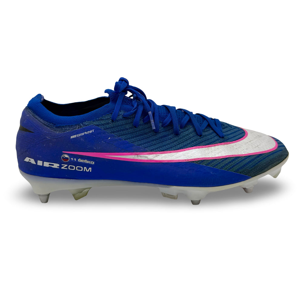 Benjamin Šeško | Match-Worn Boots | Photo-Matched | 2025/26 | 3 Goals | Manchester United Debut Season