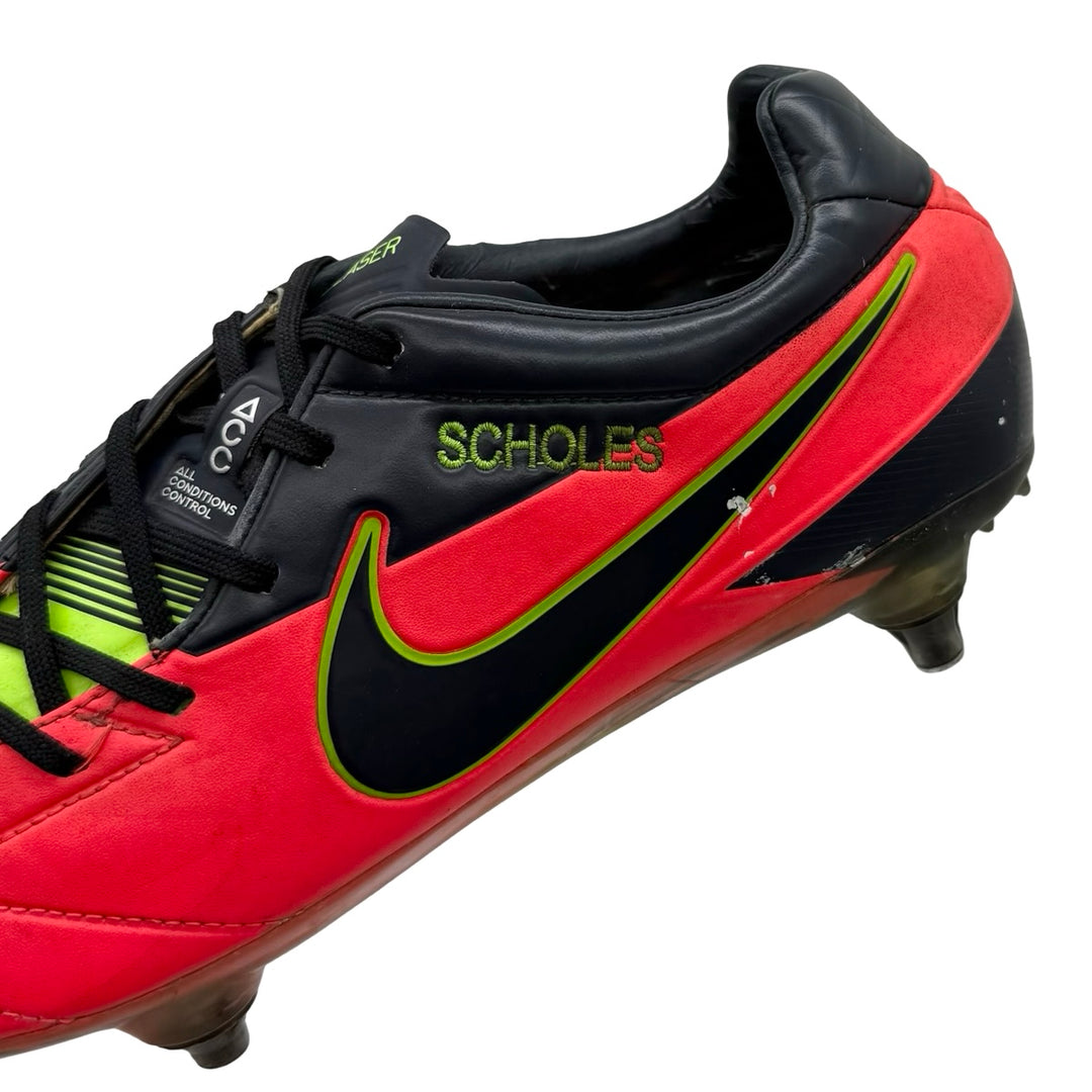 Paul Scholes | Match Worn | Photo-Matched | 2012/13 | 1 Assist | Nike T90 Laser IV