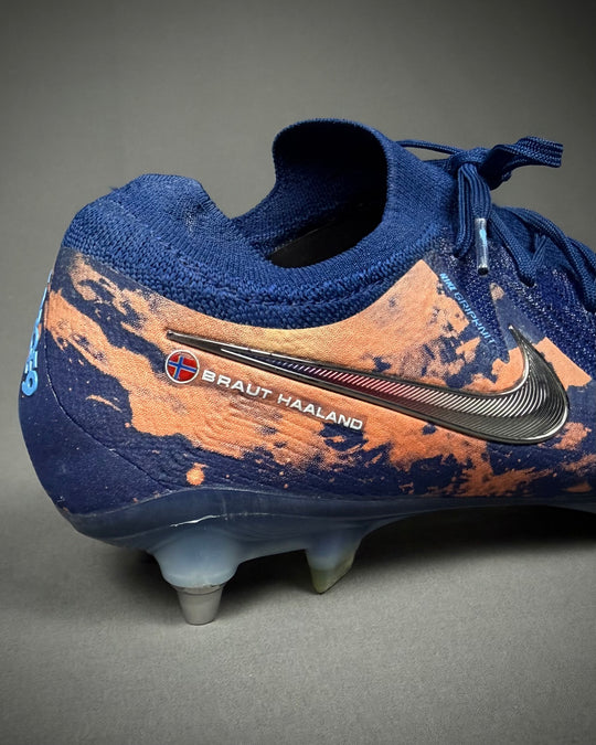 Erling Haaland | Match-Worn Boots | 2024/25 | Premier League 100 G/A Record | 8 Goals | 2 Assists | Manchester City