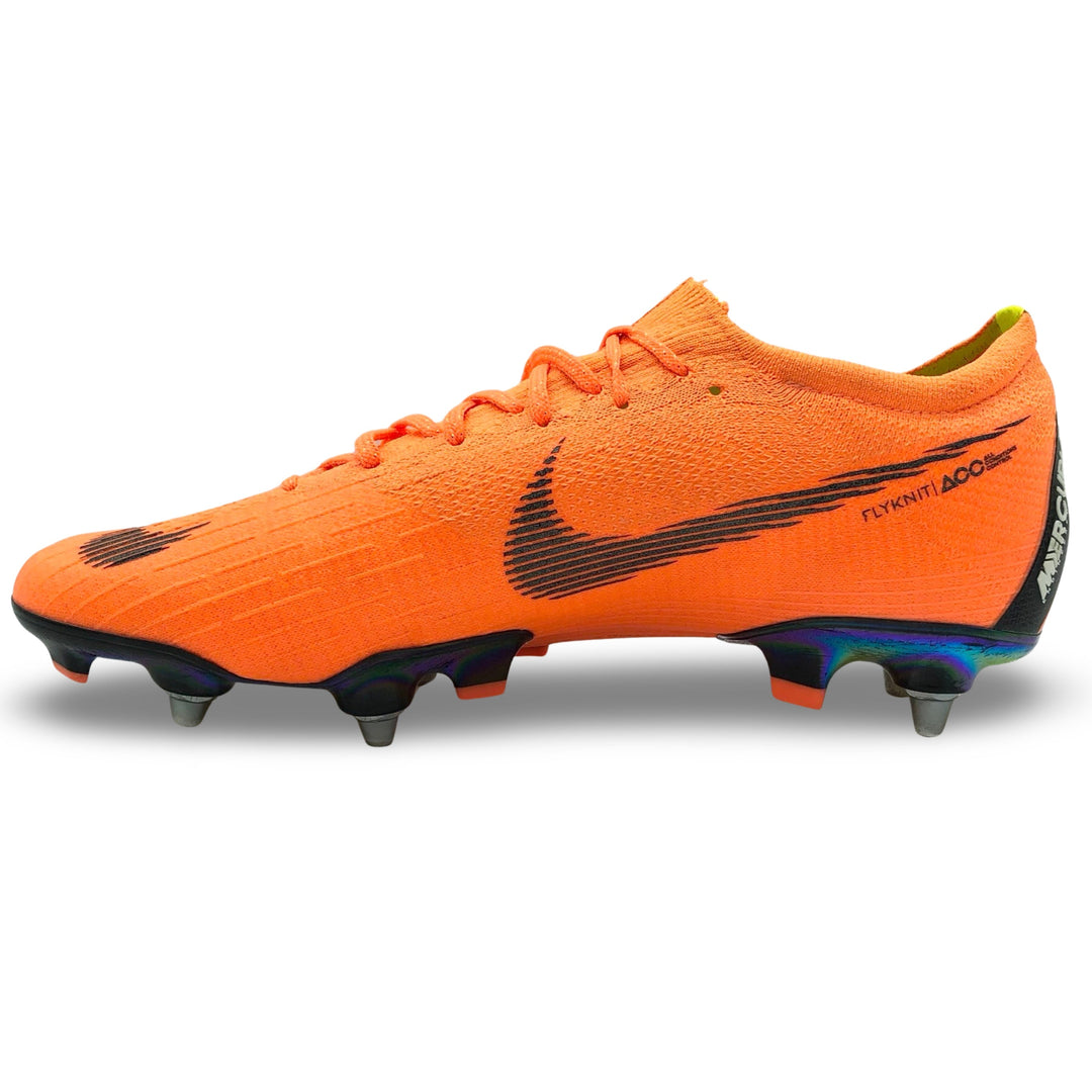 Theo Hernández Match Worn Nike Mercurial Vapor 12 Elite 2017/18