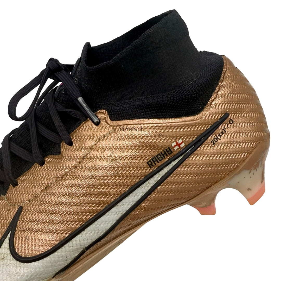 Nike Mercurial Superfly 9 Elite, usada por Marcus Rashford en partidos, 3 goles marcados y fotocomparada - Copa Mundial de la FIFA 2022