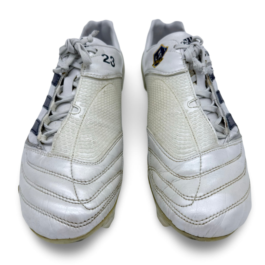 David Beckham Match Worn, Photo-Matched, Signed Adidas Predator X DB Special Edition - 2009/10