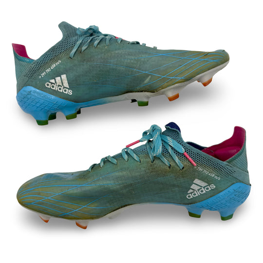Anthony Martial Match Worn, 8 Goals & 2 Assists, Photo-Matched Adidas X Speedflow.1 - 2022/23
