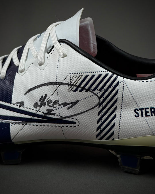 Raheem Sterling | Match-Issued Boots | 2014/15 | 1-of-1 Career First Career England Goal Edition | Manchester City