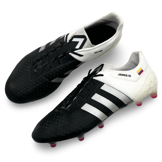 James Rodriguez Match Worn, Photo-Matched Adidas Ace 15+ Primeknit - 2015/16