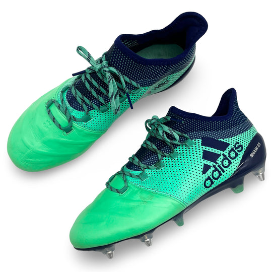 Luke Shaw Match Worn Adidas X17.1 Leather 2017/18