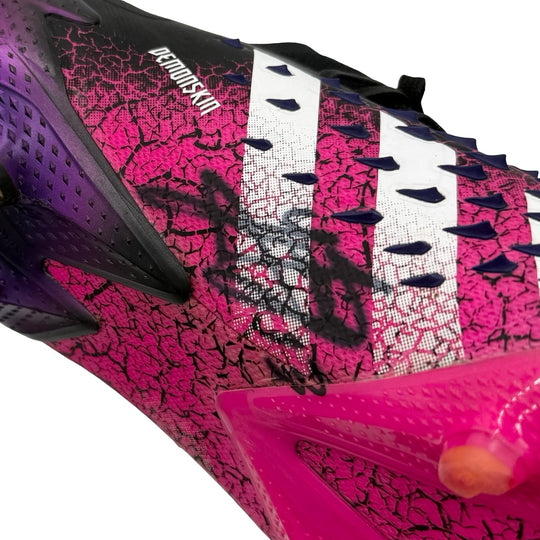 Yerry Mina Match Worn, Dual Signed Adidas Predator Freak.1 - 2021 Copa América & 2021/22