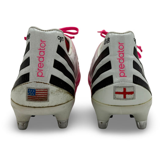 Adidas Predator LZ DB Special Edition Usada por Sir David Beckham e Fotocombinada - 2012/13
