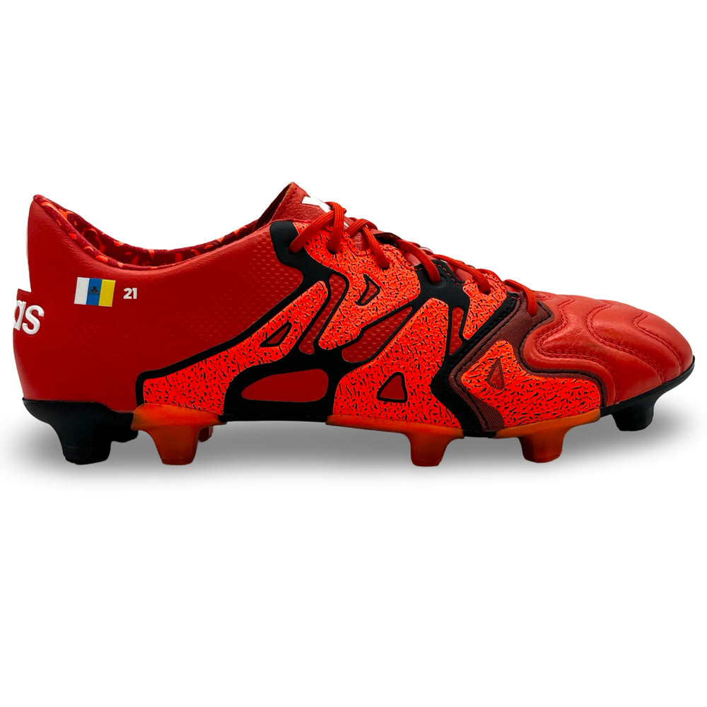 David Silva Match Worn Adidas X15.1