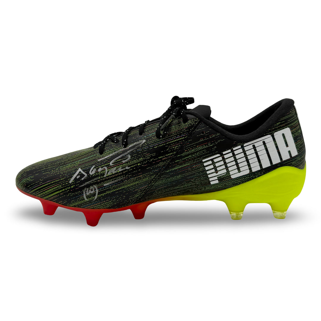 Sergio Agüero Match Worn Puma Ultra 1.2 Signed 2020/21 – BC Boots UK Sergio Agüero Match Worn Puma Ultra 1.2 Signed 2020/21 – BC Boots UK