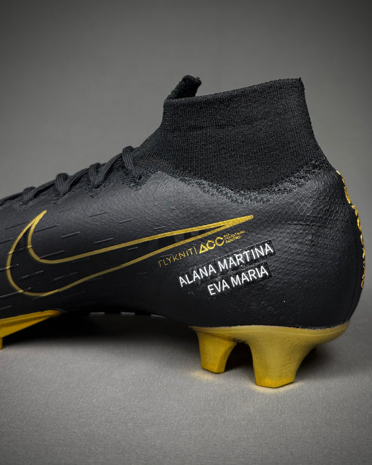 Cristiano Ronaldo | Match-Issued Boots | CR7 Black Gold | 2018/19 | Juventus