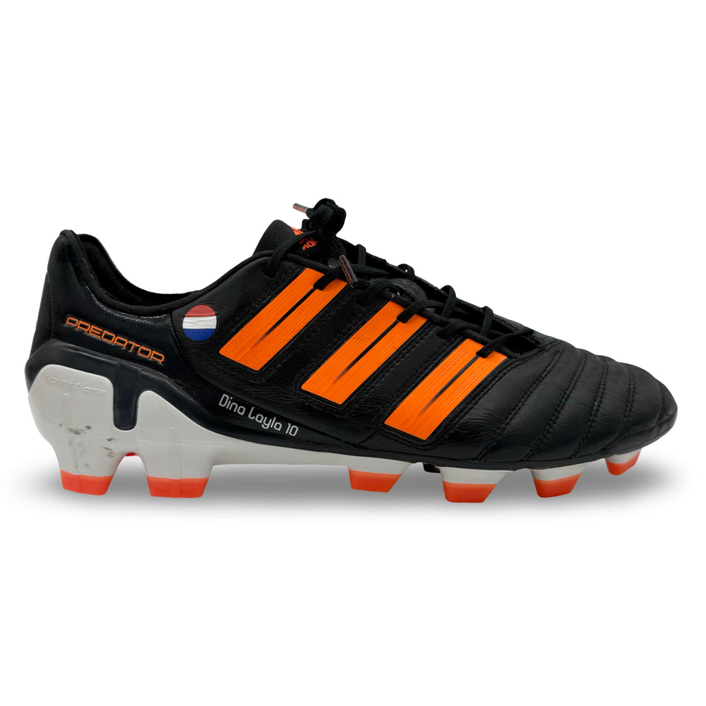 Robin Van Persie Match Worn Adidas Predator AdiPower - 2011/12