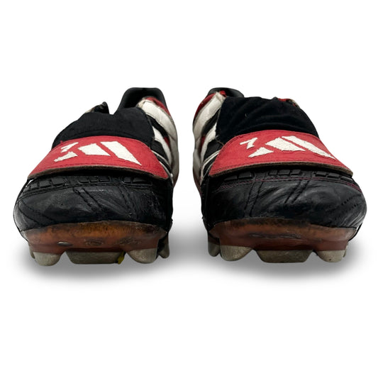 David Beckham Match Worn, Photo-Matched Adidas Predator Accelerator - 1997/98 & 1998/99 Treble Season
