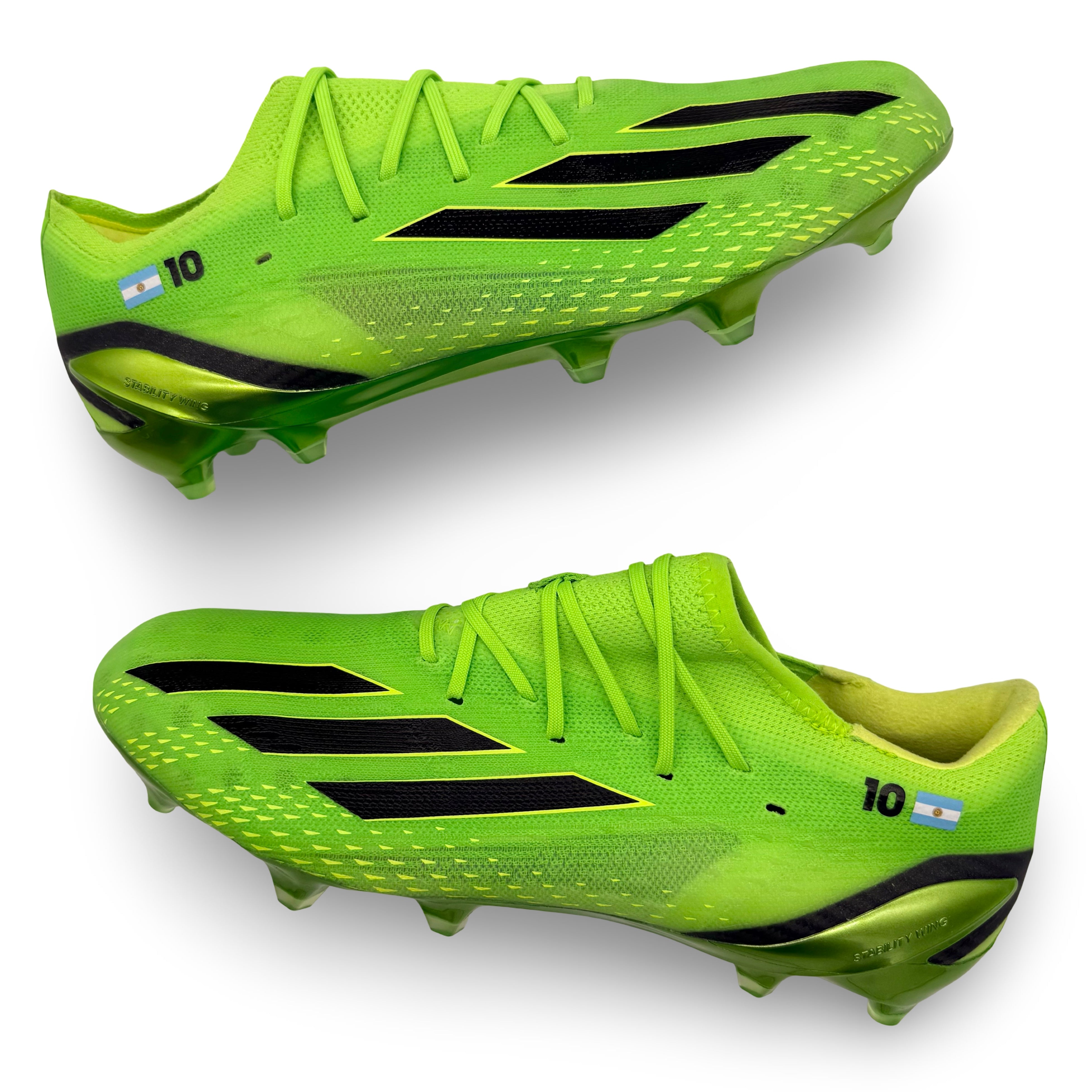 Lionel Messi Match Issued Adidas X Speedportal.1 - 2022/23