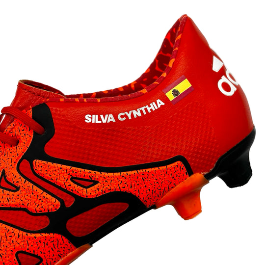David Silva Match Worn Adidas X15.1