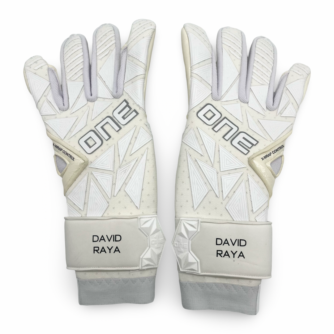 David Raya Match Issued ONE 3.0 Vision Type-R Goalkeeper Gloves 2023/24