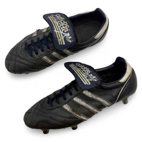 Mark Hughes | Match Worn, Dual Signed | 1984/85 | Adidas Profi