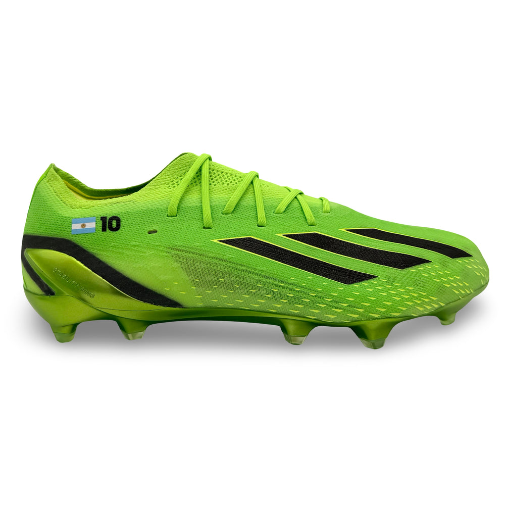 Lionel Messi Match Issued Adidas X Speedportal.1 - 2022/23