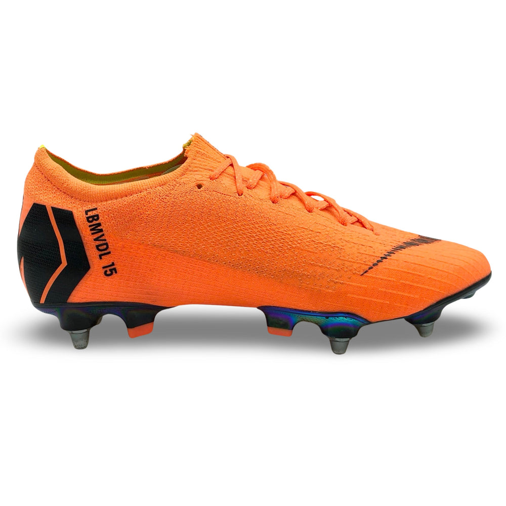 Theo Hernández Match Worn Nike Mercurial Vapor 12 Elite 2017/18