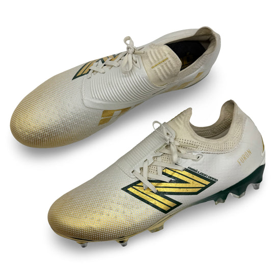 Bukayo Saka Match Worn New Balance Furon V7+ ‘Aimé’ Signature Edition - UEFA Euro 2024