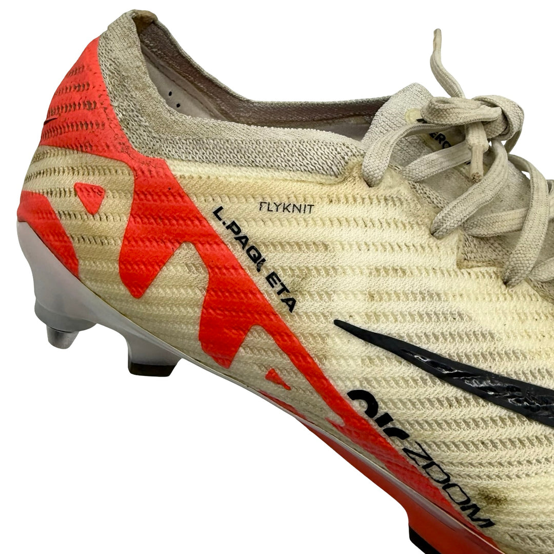 Lucas Paquetá Match Worn, 1 Goal Scored, Photo-Matched Nike Air Zoom Mercurial Vapor 15 Elite - 2023/24