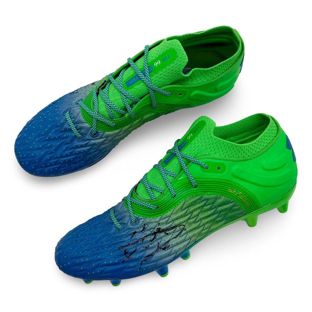 Trent Alexander-Arnold | Match Issued | Dual Signed | 2022/23 | Under Armour Clone Magnetico 2 | The 66 Collection 3rd Edition | Player-Exclusive