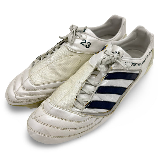 David Beckham Match Worn, Photo-Matched, Signed Adidas Predator X DB Special Edition - 2009/10