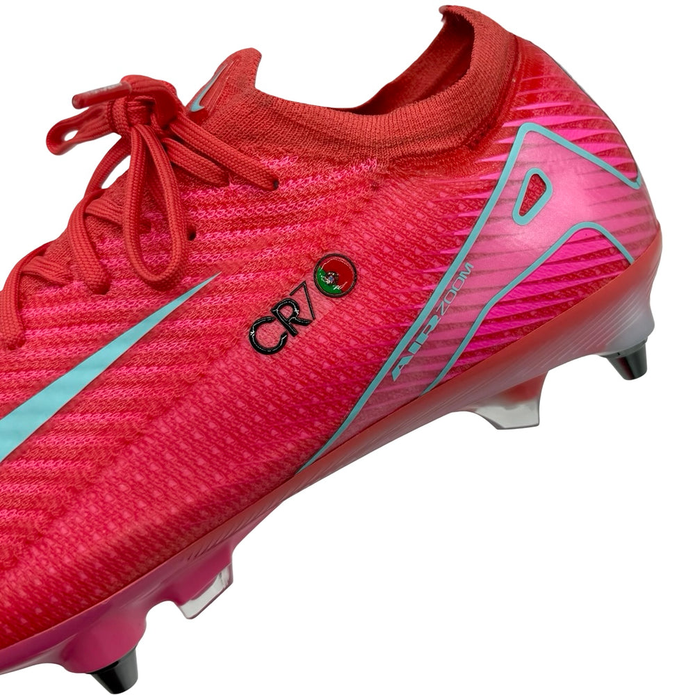 Cristiano Ronaldo match-issued boots from the 2024/25 season with Portugal & Al-Nassr with CR7 branding