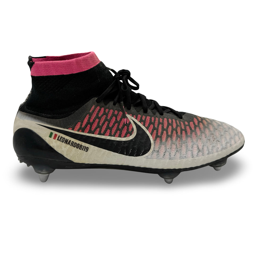 Leonardo Bonucci Match Worn Nike Magista Obra - 2015/16