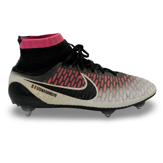 Leonardo Bonucci Match Worn Nike Magista Obra - 2015/16