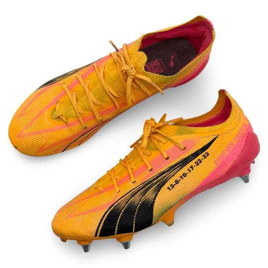 Kyle Walker Match Worn, Photo-Matched Puma Ultra 5 Tricks - UEFA Euro 2024