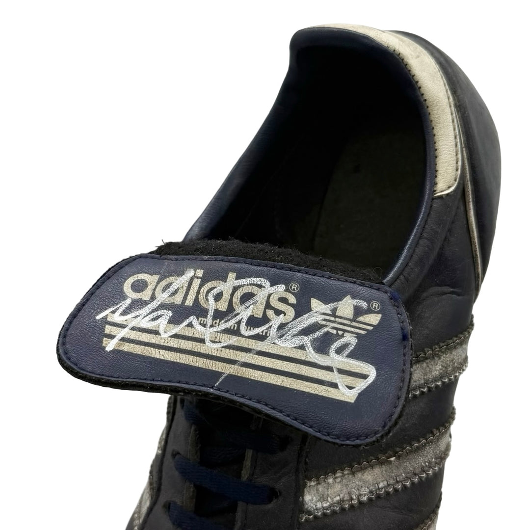 Mark Hughes | Match Worn, Dual Signed | 1984/85 | Adidas Profi