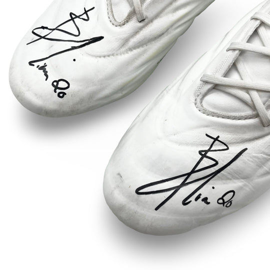 Bernardo Silva Match Worn Adidas Copa Pure.1 Signed 2023/24 4-In-A-Row Season
