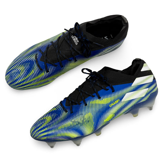 Serge Gnabry Match Worn, 2 Goals & 4 Assists, Dual Signed Adidas Nemeziz.1 - 2020/21