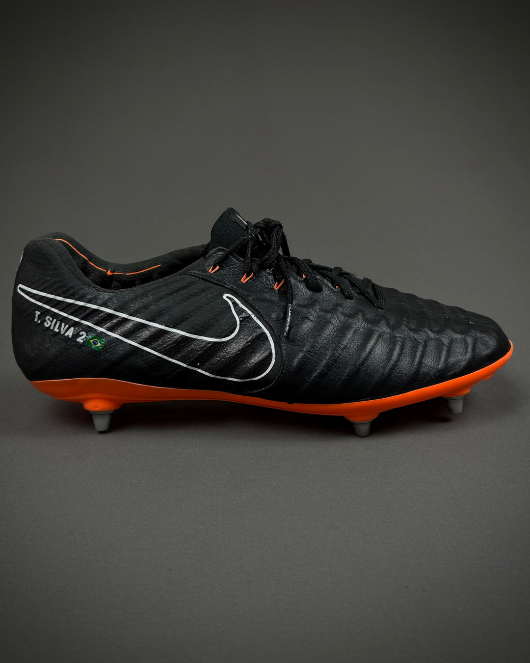 Thiago Silva | Match-Worn Boots | 2017/18 Domestic Quadruple Season | 6 Clean Sheets | 1 Goal | Coupe De France Final & Coupe De La Ligue Final | PSG