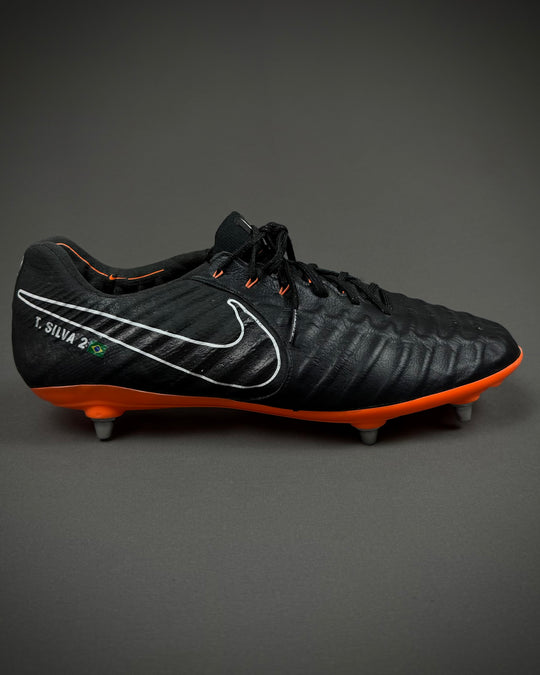 Thiago Silva | Match-Worn Boots | 2017/18 Domestic Quadruple Season | 6 Clean Sheets | 1 Goal | Coupe De France Final & Coupe De La Ligue Final | PSG