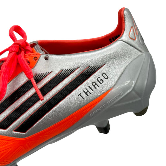Lionel Messi Match Worn, Photo-Matched, Dual Signed Adidas F50 Adizero - 2012/13 4th Ballon d'Or Season, Record Breaking 91 Goal Year