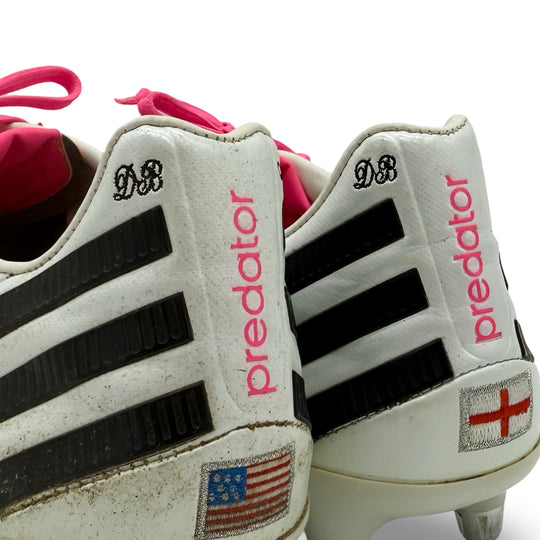 Adidas Predator LZ DB Special Edition Usada por Sir David Beckham e Fotocombinada - 2012/13