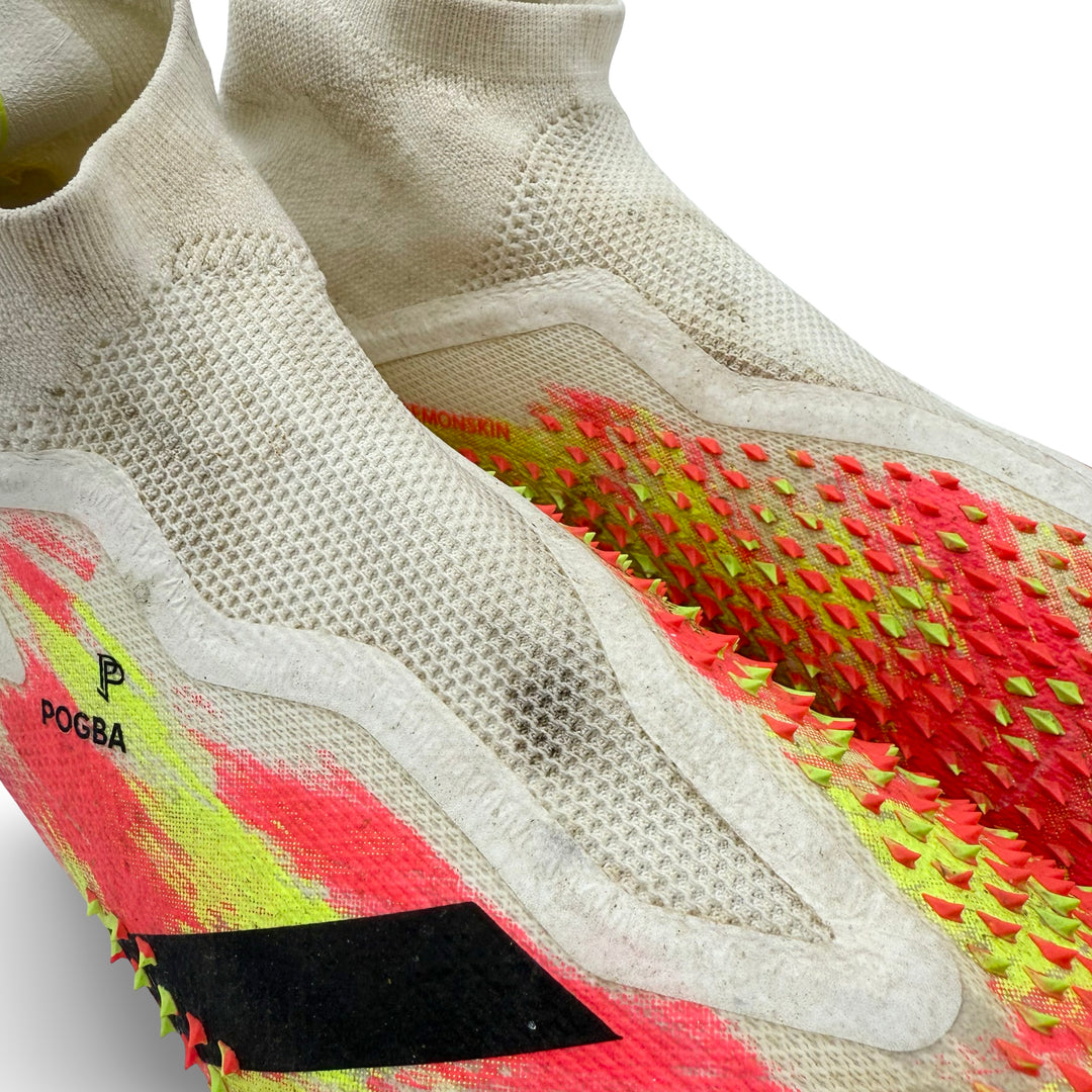Paul Pogba Match Worn, 1 Goal & 2 Assists, Photo-Matched Adidas Predator Mutator 20+ - 2019/20